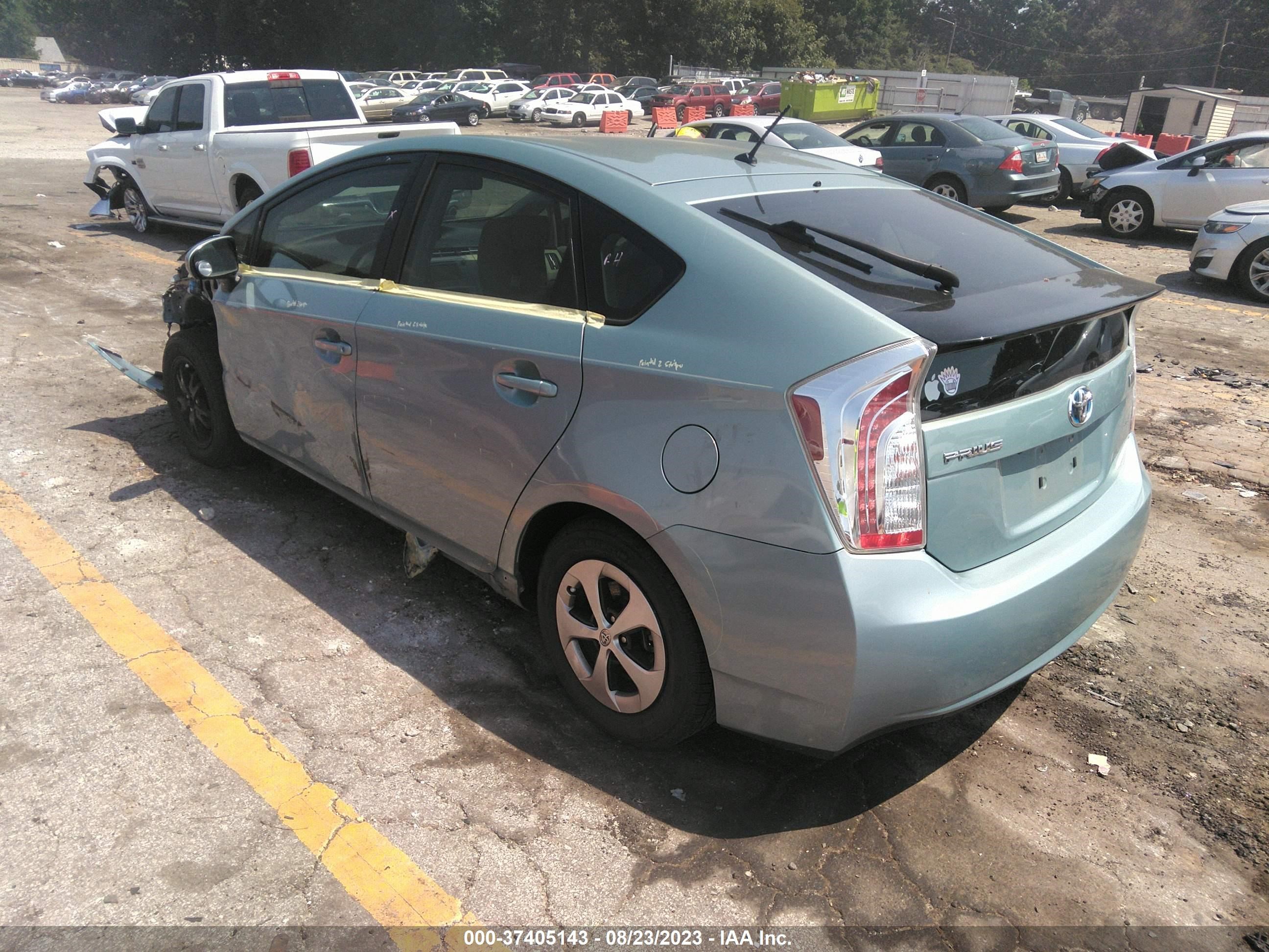 Photo 2 VIN: JTDKN3DU6F1904608 - TOYOTA PRIUS 