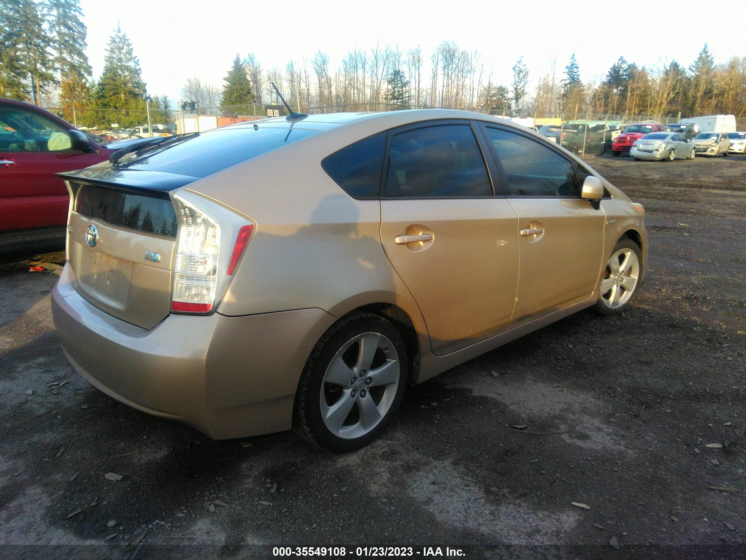 Photo 3 VIN: JTDKN3DU7A0036181 - TOYOTA PRIUS 