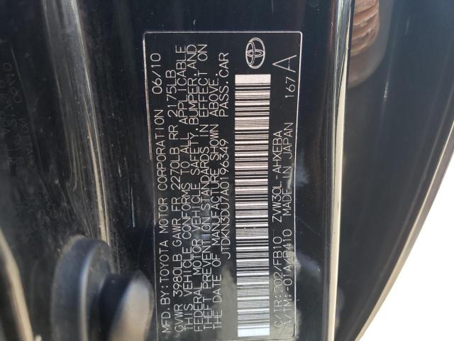 Photo 11 VIN: JTDKN3DU7A0196349 - TOYOTA PRIUS 