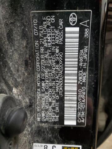 Photo 11 VIN: JTDKN3DU7A0209990 - TOYOTA PRIUS 