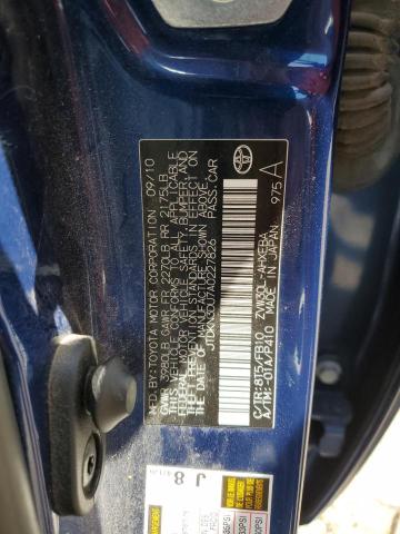 Photo 11 VIN: JTDKN3DU7A0227826 - TOYOTA PRIUS 