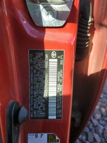 Photo 11 VIN: JTDKN3DU7A0229561 - TOYOTA PRIUS 