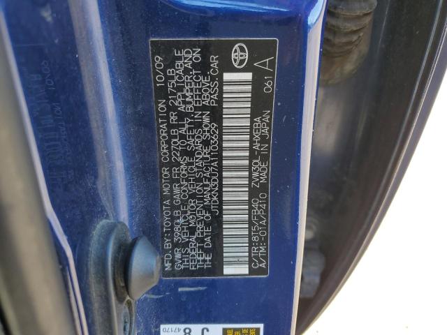 Photo 11 VIN: JTDKN3DU7A1103629 - TOYOTA PRIUS 