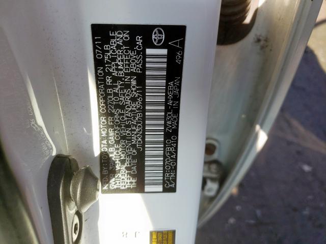 Photo 9 VIN: JTDKN3DU7B1396711 - TOYOTA PRIUS 