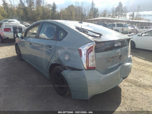 Photo 2 VIN: JTDKN3DU7C1536290 - TOYOTA PRIUS 