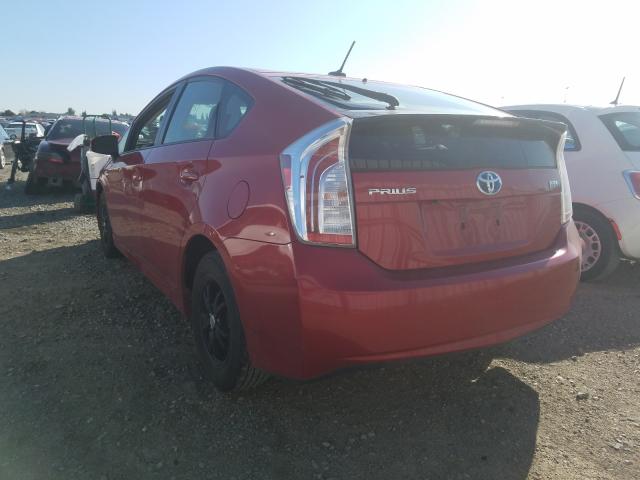 Photo 2 VIN: JTDKN3DU7C1539884 - TOYOTA PRIUS 