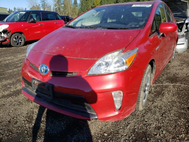 Photo 1 VIN: JTDKN3DU7C1549654 - TOYOTA PRIUS 