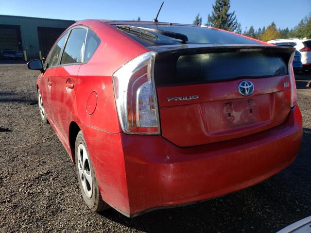 Photo 2 VIN: JTDKN3DU7C1549654 - TOYOTA PRIUS 