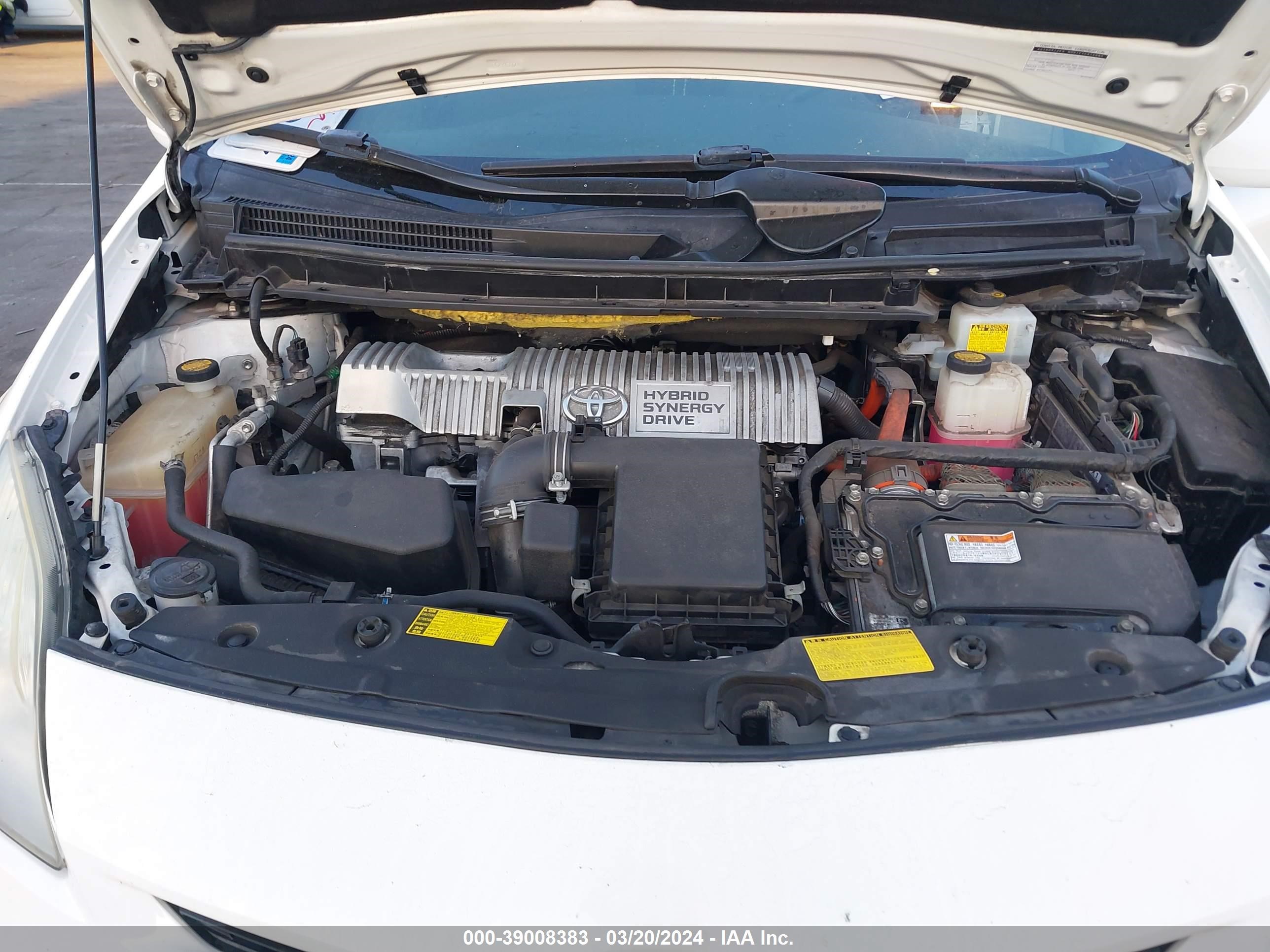 Photo 9 VIN: JTDKN3DU7D1710666 - TOYOTA PRIUS 