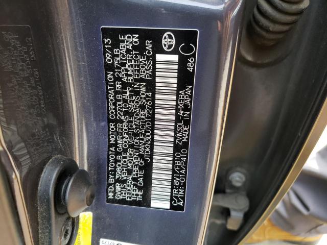 Photo 11 VIN: JTDKN3DU7D1727614 - TOYOTA PRIUS 