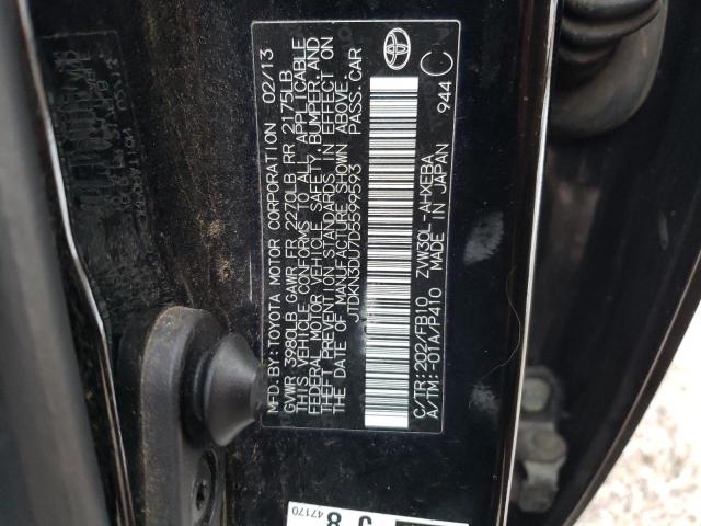 Photo 11 VIN: JTDKN3DU7D5599593 - TOYOTA PRIUS 