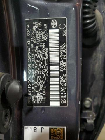 Photo 11 VIN: JTDKN3DU7E0368966 - TOYOTA PRIUS 