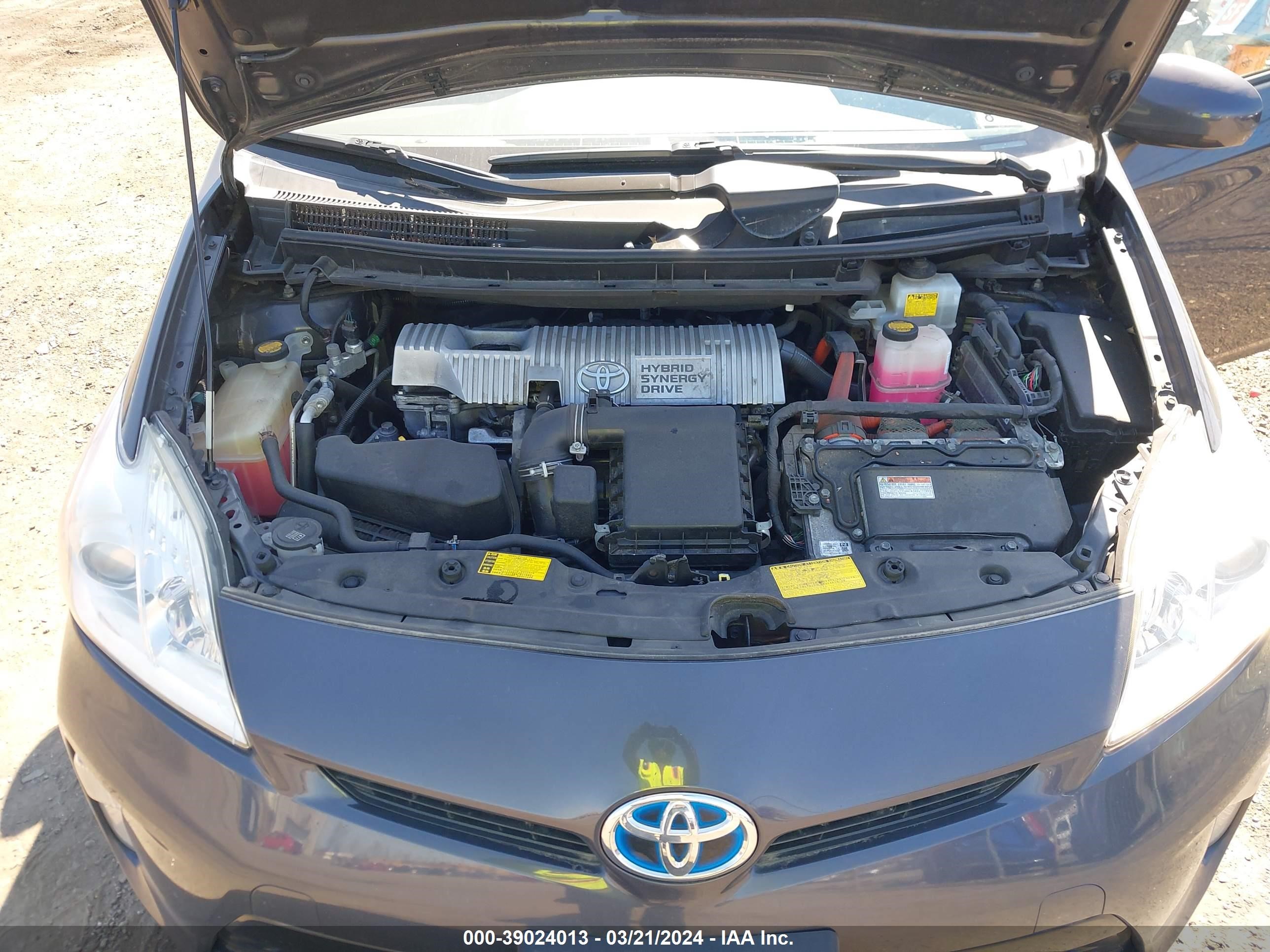 Photo 9 VIN: JTDKN3DU7E1757200 - TOYOTA PRIUS 