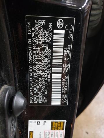 Photo 9 VIN: JTDKN3DU7F1913902 - TOYOTA PRIUS 