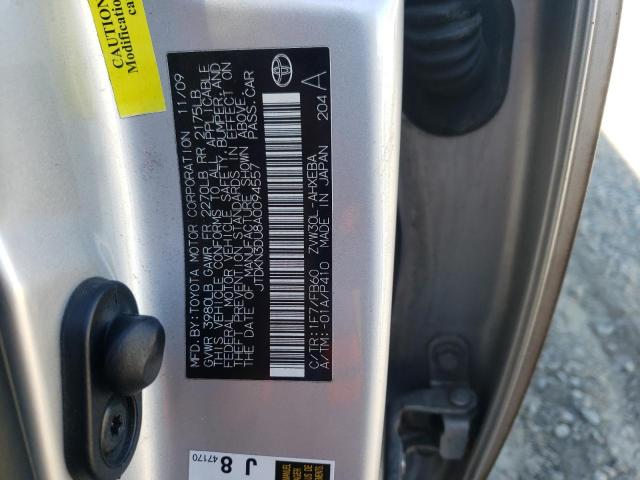 Photo 11 VIN: JTDKN3DU8A0094557 - TOYOTA PRIUS 