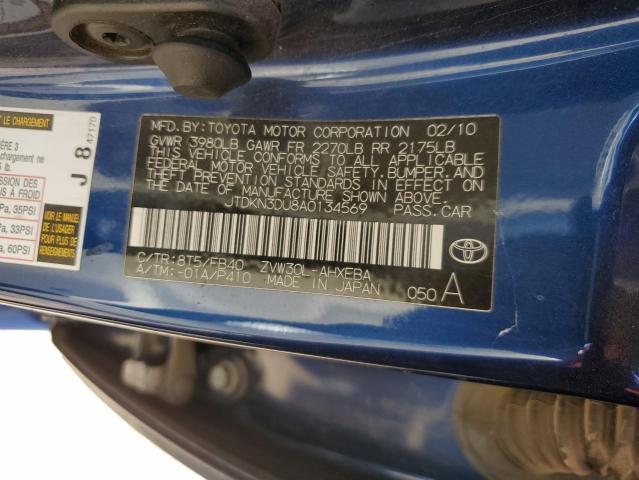 Photo 11 VIN: JTDKN3DU8A0134569 - TOYOTA PRIUS 