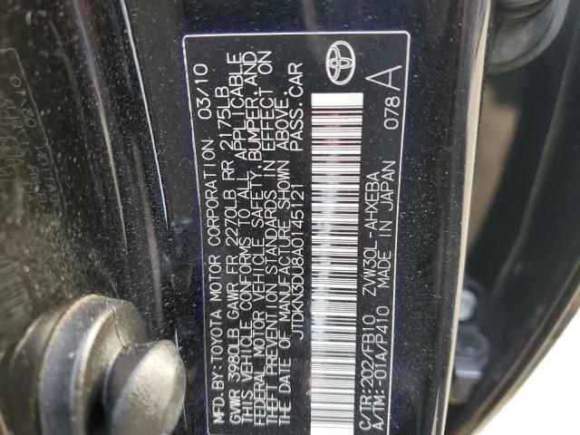 Photo 11 VIN: JTDKN3DU8A0145121 - TOYOTA PRIUS 