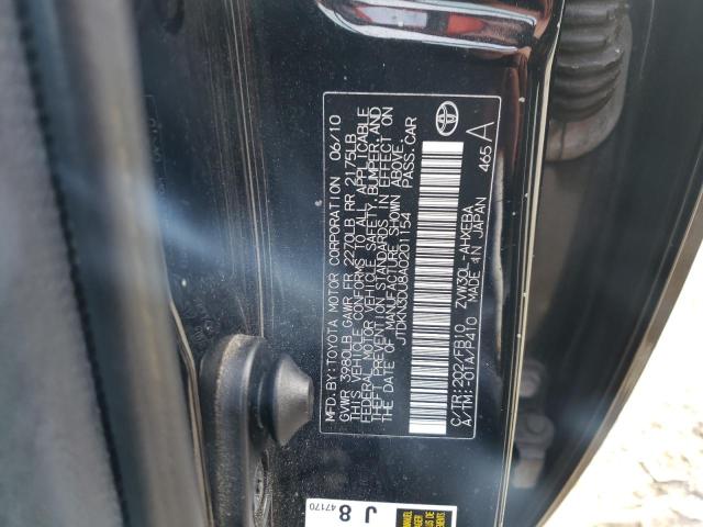 Photo 11 VIN: JTDKN3DU8A0201154 - TOYOTA PRIUS 