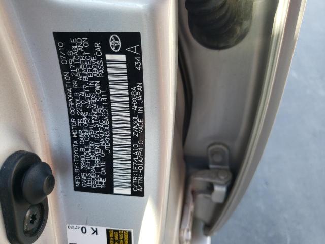 Photo 11 VIN: JTDKN3DU8A0211411 - TOYOTA PRIUS 