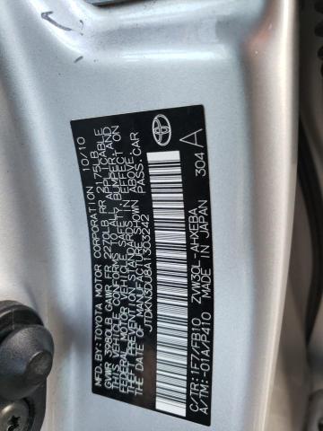 Photo 11 VIN: JTDKN3DU8A1303242 - TOYOTA PRIUS 