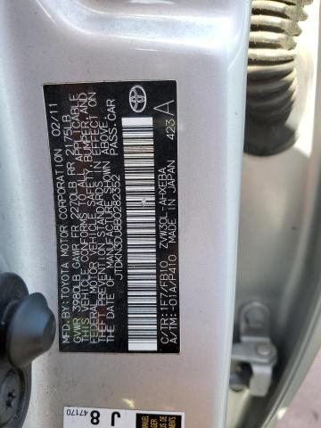 Photo 9 VIN: JTDKN3DU8B0282352 - TOYOTA PRIUS 