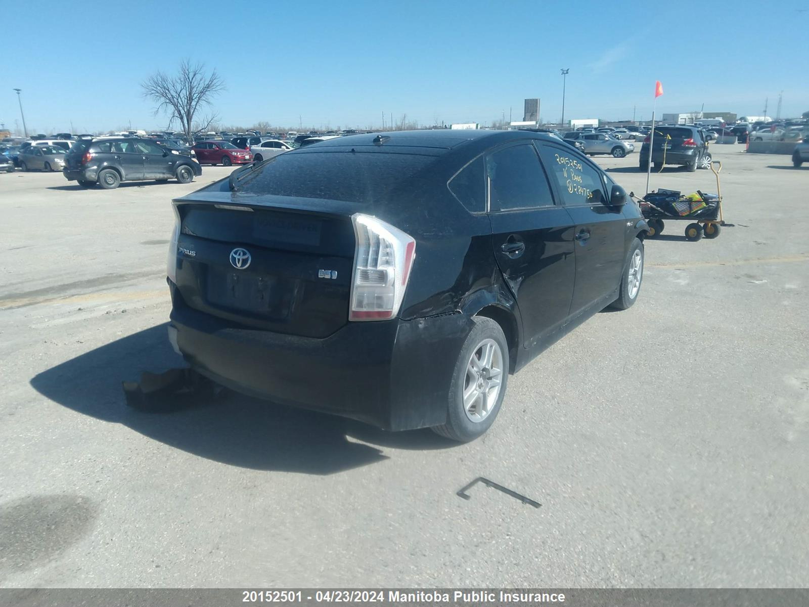 Photo 3 VIN: JTDKN3DU8B0284750 - TOYOTA PRIUS 