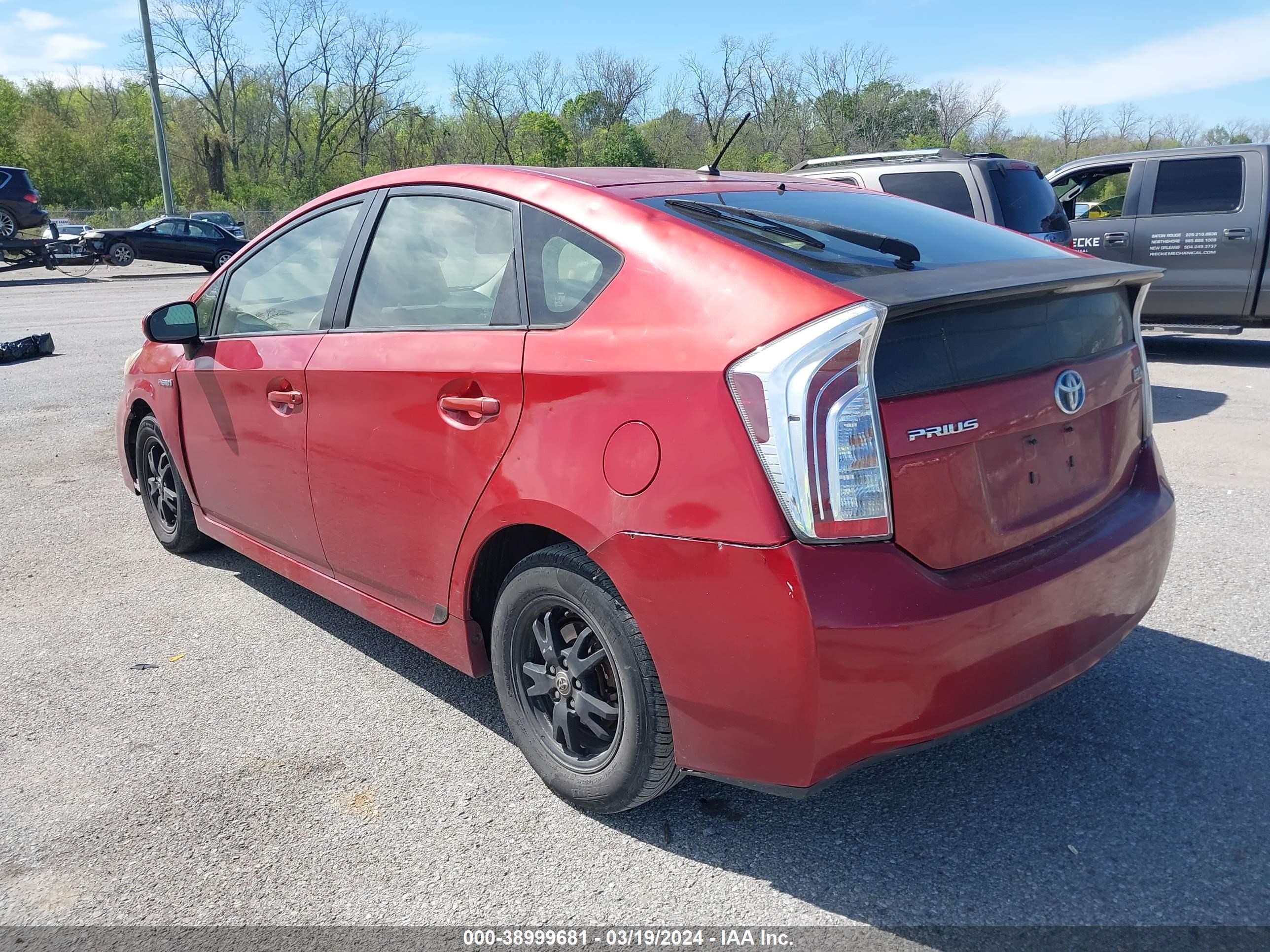 Photo 2 VIN: JTDKN3DU8C1545192 - TOYOTA PRIUS 