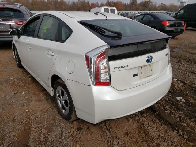 Photo 2 VIN: JTDKN3DU8C5400615 - TOYOTA PRIUS 