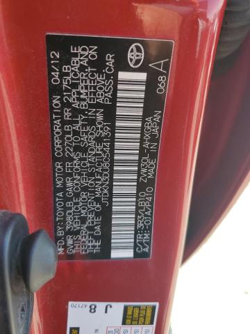 Photo 11 VIN: JTDKN3DU8C5441391 - TOYOTA PRIUS 