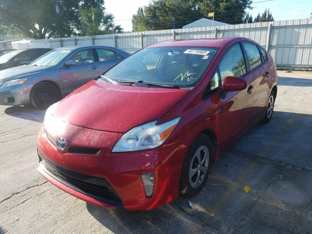 Photo 1 VIN: JTDKN3DU8C5536730 - TOYOTA PRIUS 