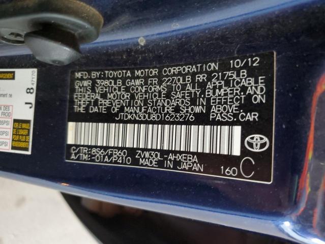 Photo 11 VIN: JTDKN3DU8D1623276 - TOYOTA PRIUS 