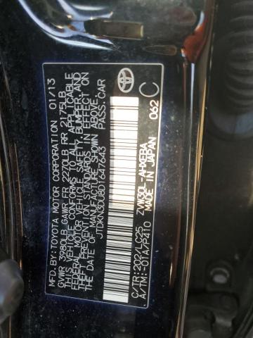 Photo 11 VIN: JTDKN3DU8D1647643 - TOYOTA PRIUS 