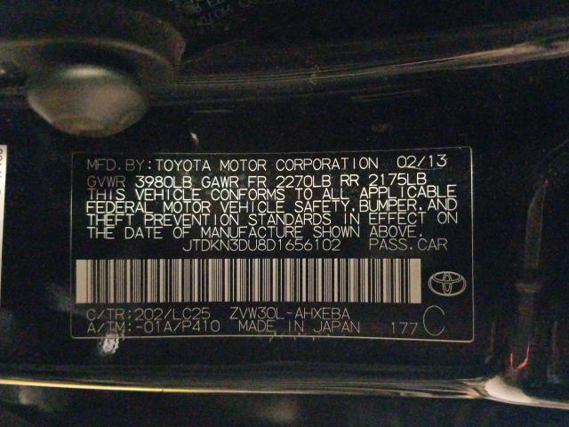 Photo 9 VIN: JTDKN3DU8D1656102 - TOYOTA PRIUS 