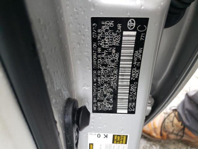 Photo 12 VIN: JTDKN3DU8D1715486 - TOYOTA PRIUS 