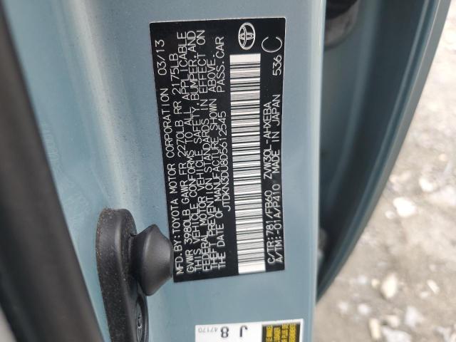 Photo 11 VIN: JTDKN3DU8D5612545 - TOYOTA PRIUS 