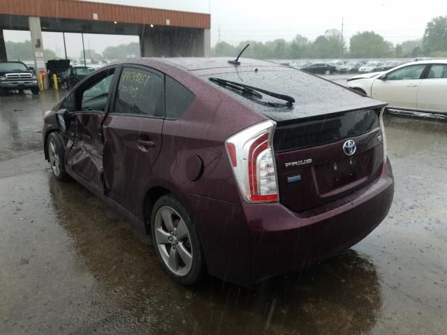 Photo 2 VIN: JTDKN3DU8D5620192 - TOYOTA PRIUS 