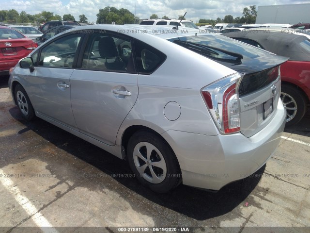 Photo 2 VIN: JTDKN3DU8E0367812 - TOYOTA PRIUS 