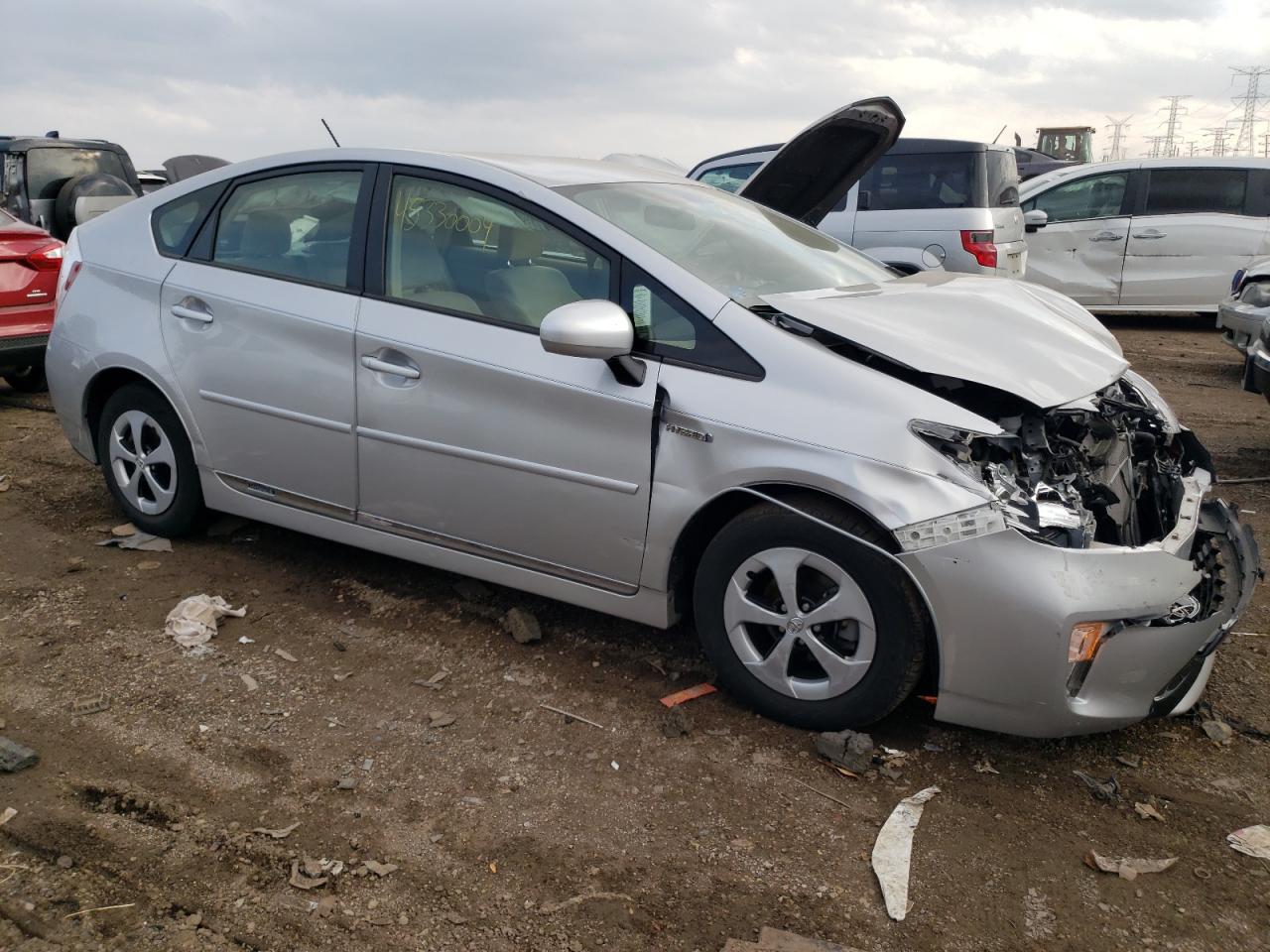 Photo 3 VIN: JTDKN3DU8E0378924 - TOYOTA PRIUS 