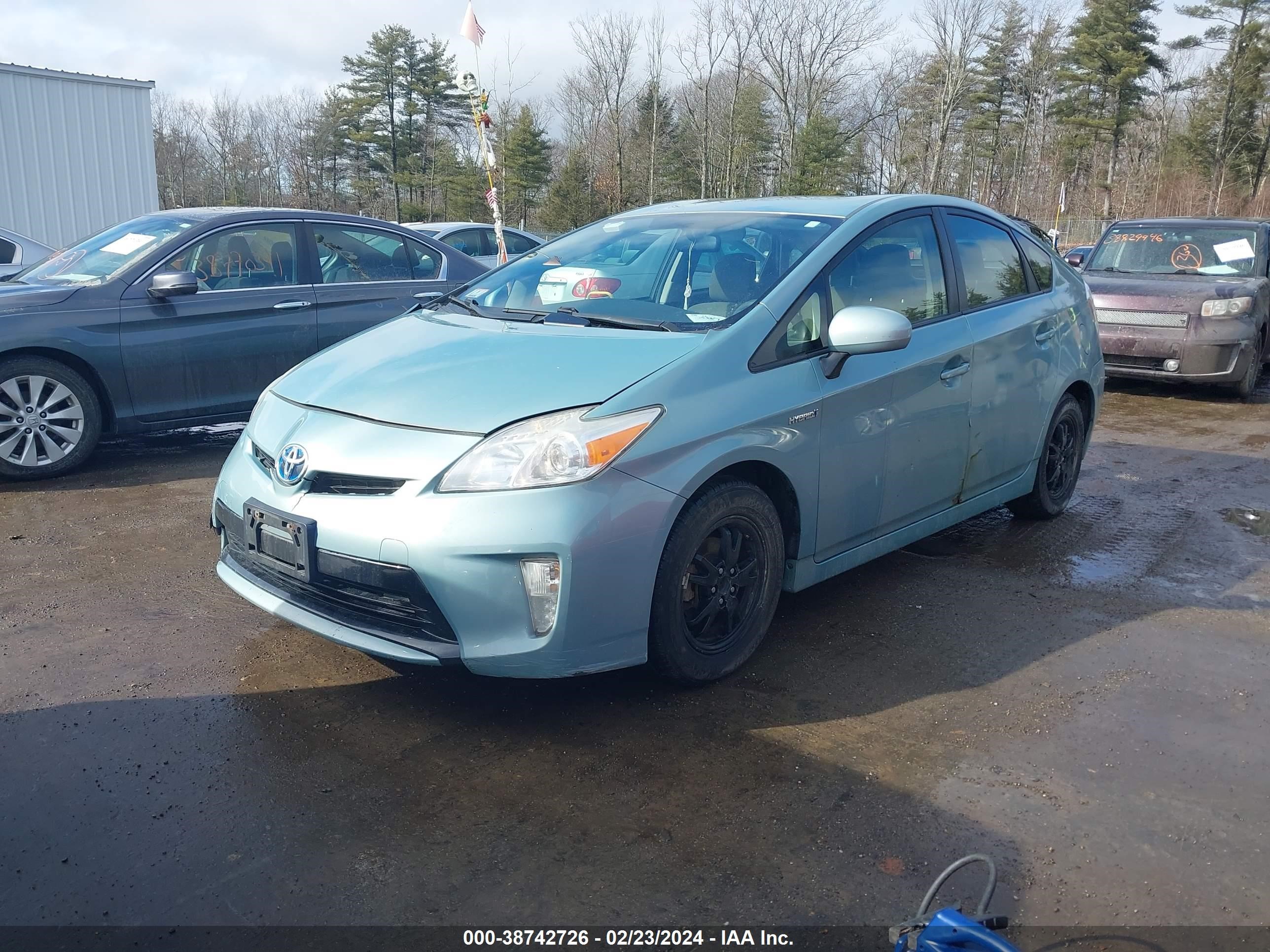 Photo 1 VIN: JTDKN3DU8E1853062 - TOYOTA PRIUS 