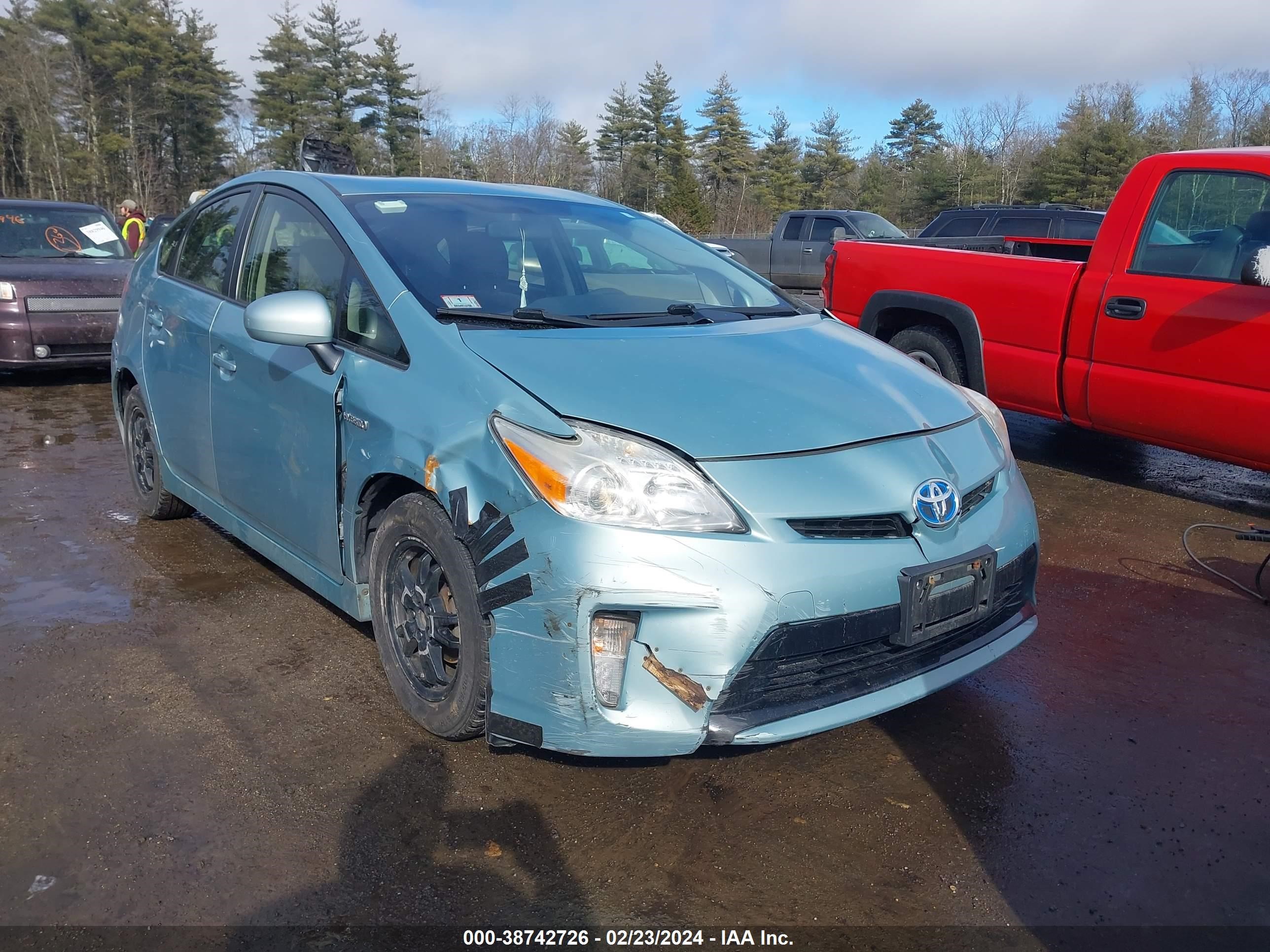 Photo 5 VIN: JTDKN3DU8E1853062 - TOYOTA PRIUS 