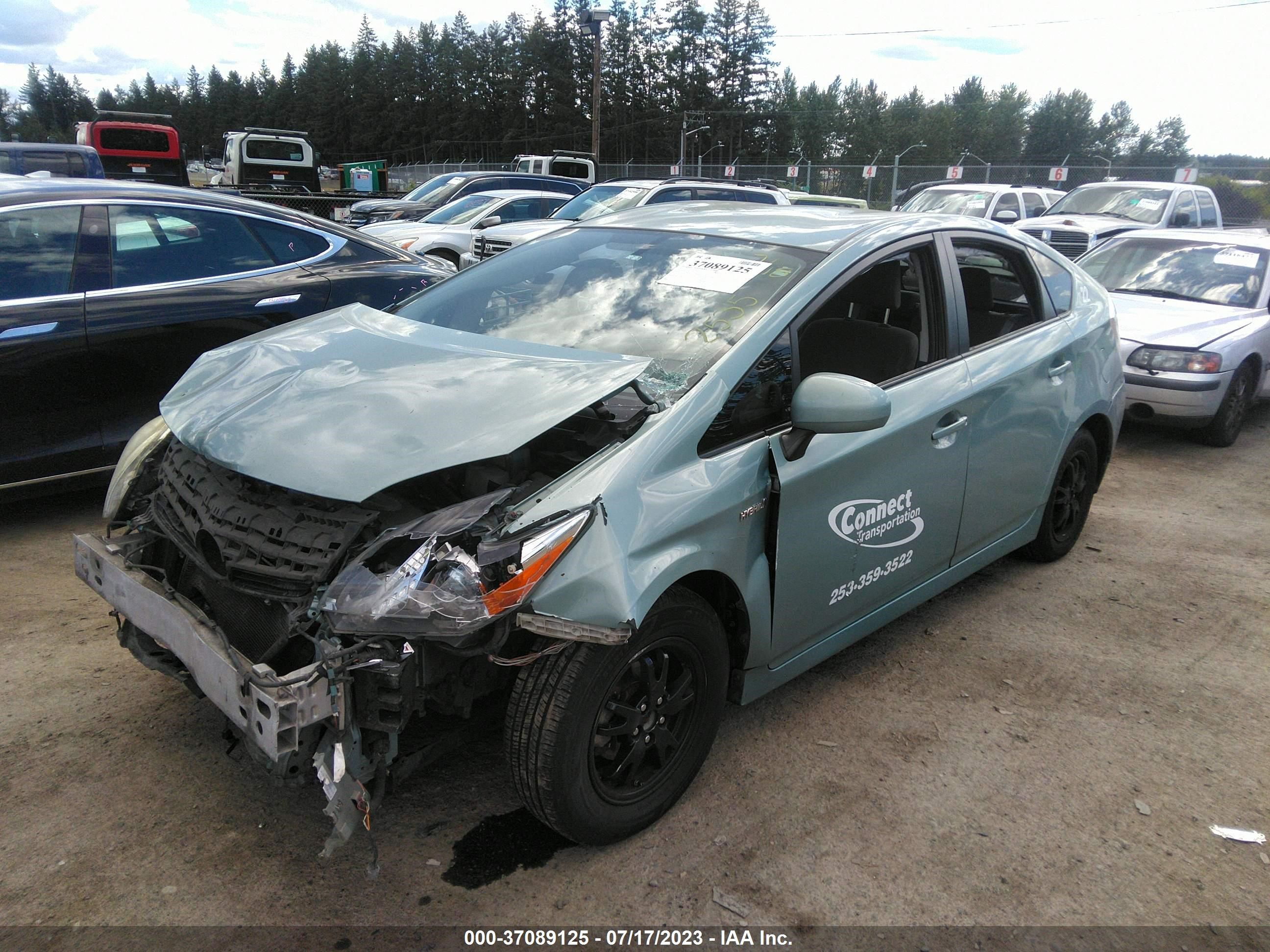 Photo 1 VIN: JTDKN3DU8F1872535 - TOYOTA PRIUS 