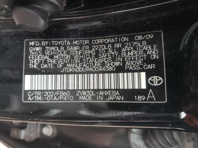 Photo 11 VIN: JTDKN3DU9A0044380 - TOYOTA PRIUS 