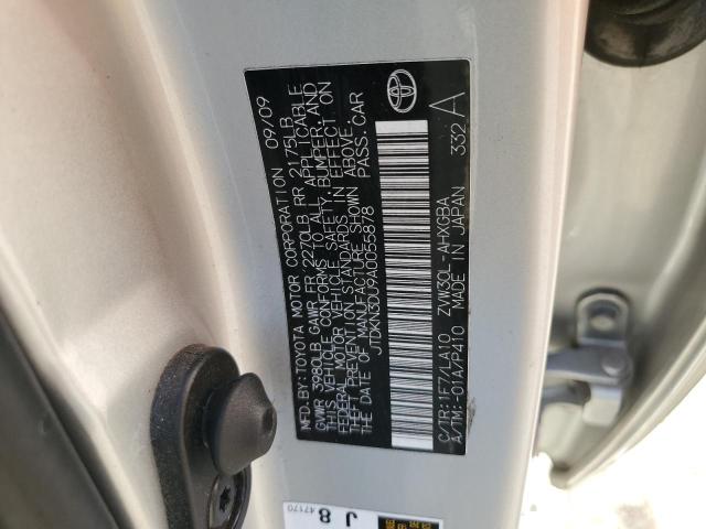 Photo 12 VIN: JTDKN3DU9A0055878 - TOYOTA PRIUS 