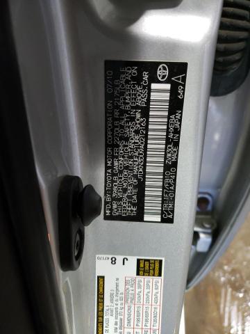 Photo 12 VIN: JTDKN3DU9A0212163 - TOYOTA PRIUS 