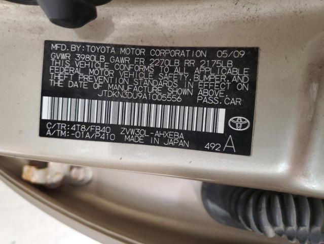 Photo 11 VIN: JTDKN3DU9A1005556 - TOYOTA PRIUS 