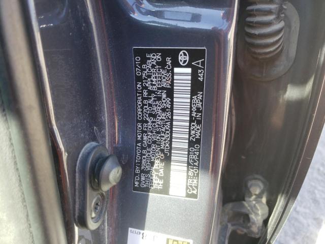 Photo 9 VIN: JTDKN3DU9A1261499 - TOYOTA PRIUS 