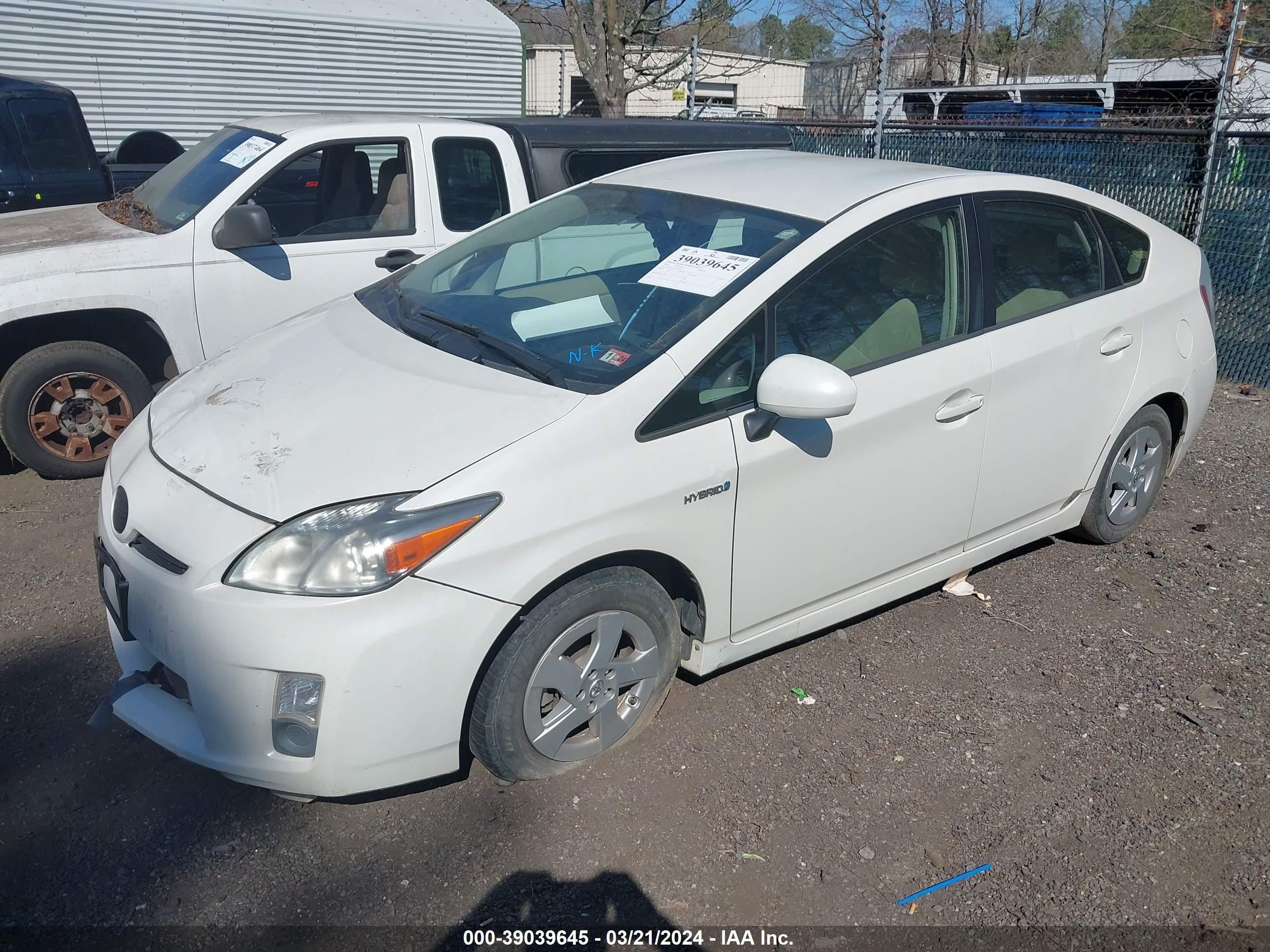 Photo 1 VIN: JTDKN3DU9A5160343 - TOYOTA PRIUS 