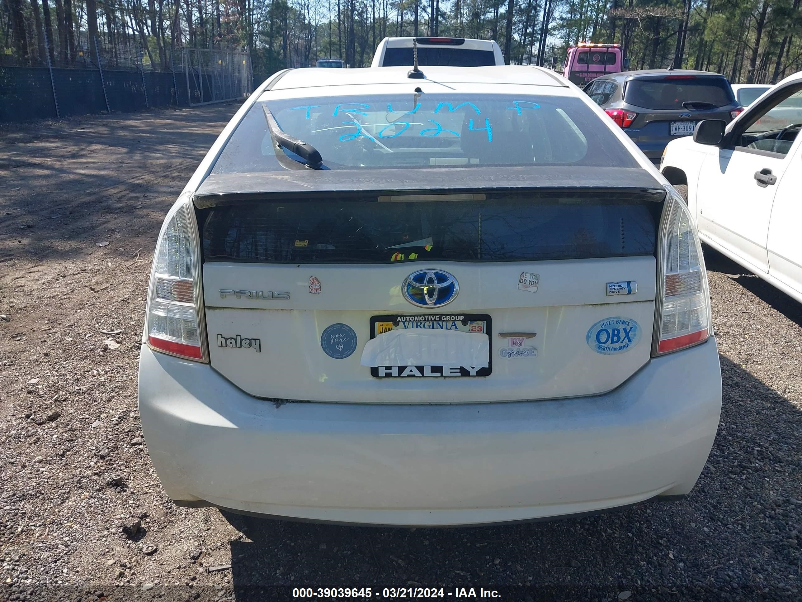 Photo 15 VIN: JTDKN3DU9A5160343 - TOYOTA PRIUS 