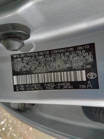 Photo 9 VIN: JTDKN3DU9A5187073 - TOYOTA PRIUS 