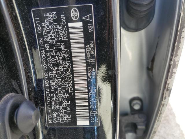 Photo 12 VIN: JTDKN3DU9B0317707 - TOYOTA PRIUS 